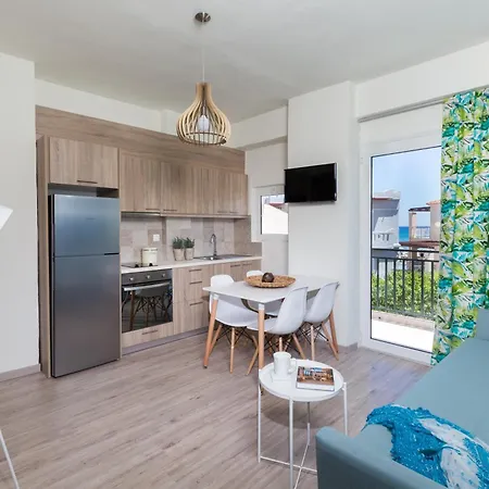 Anemi Blue Apt, Suitable Up To 4, Near The Beach! Rethymno